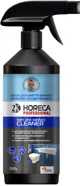 Засіб для миття ванної кімнати 2KHORECA 0,5 л. (4260637729798)